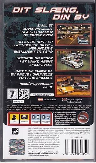 Need For Speed Carbon Own the City  - PSP (B Grade) (Genbrug)